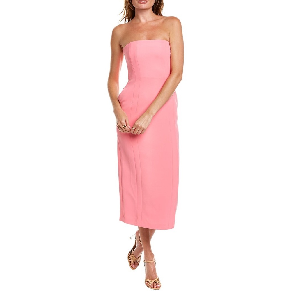 NWT ALC ELIZABETH MIDI DRESS- PINK- SIZE 6 - Picture 2 of 7